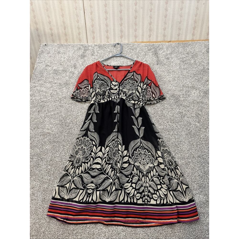 Mossimo Dress Sz Small Boho Indie Sleaze Retro Y2K Eclectic Festival Artsy Lined